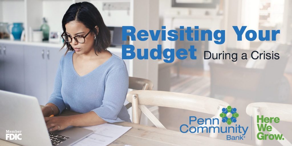 Revisiting Your Budget During A Crisis - Penn Community Bank