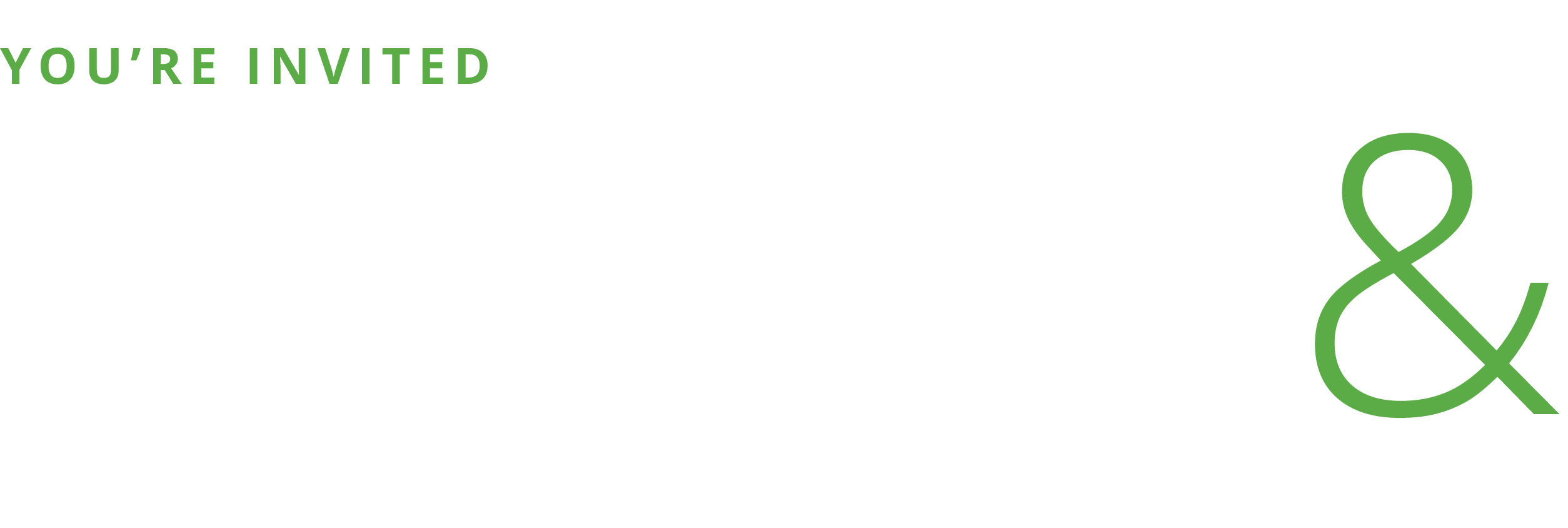 You're invite grand opening and community day
